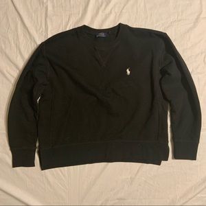 black polo ralph lauren sweater